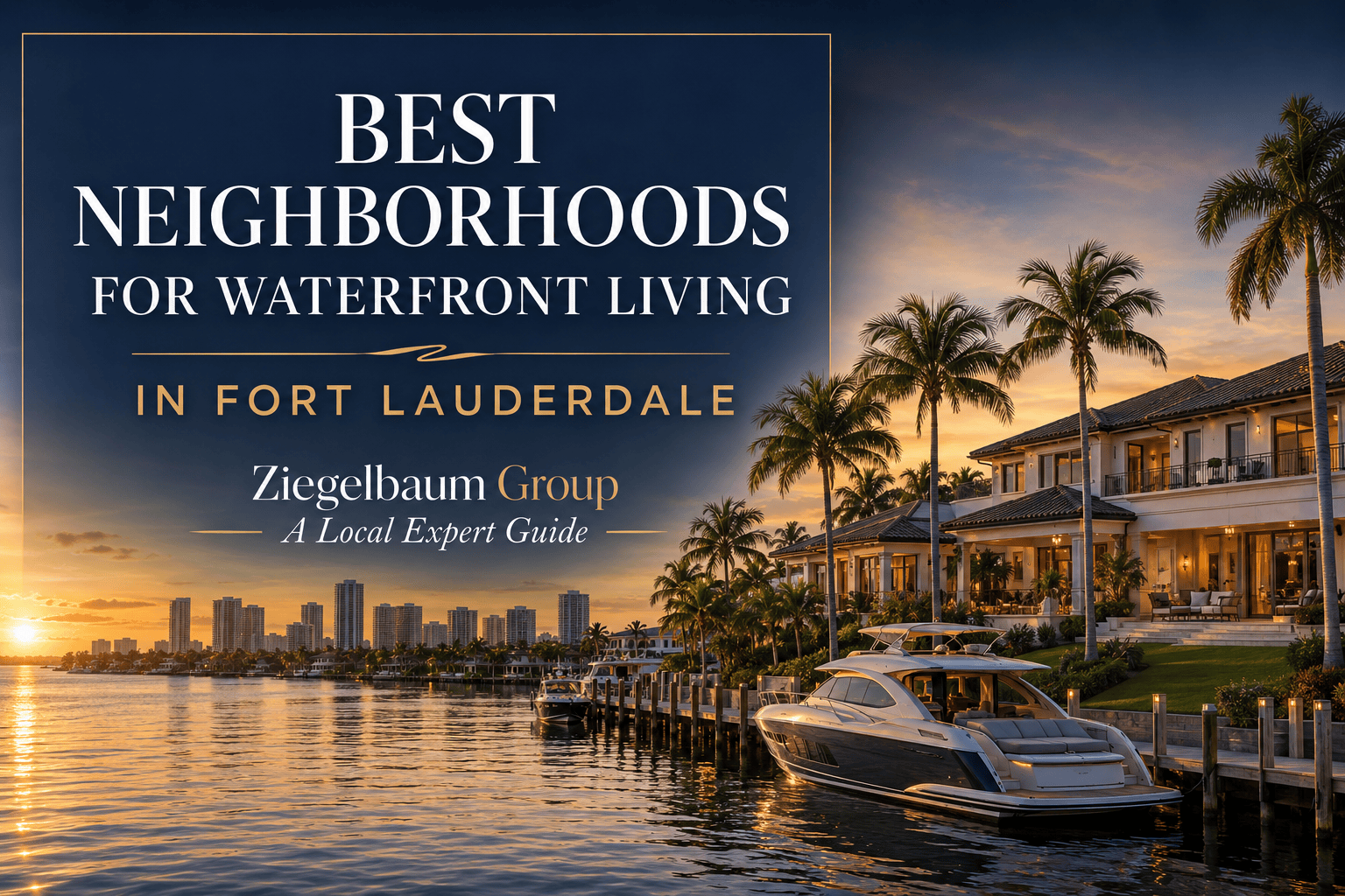 Best Neighborhoods for Waterfront Living in Fort Lauderdale (2026)