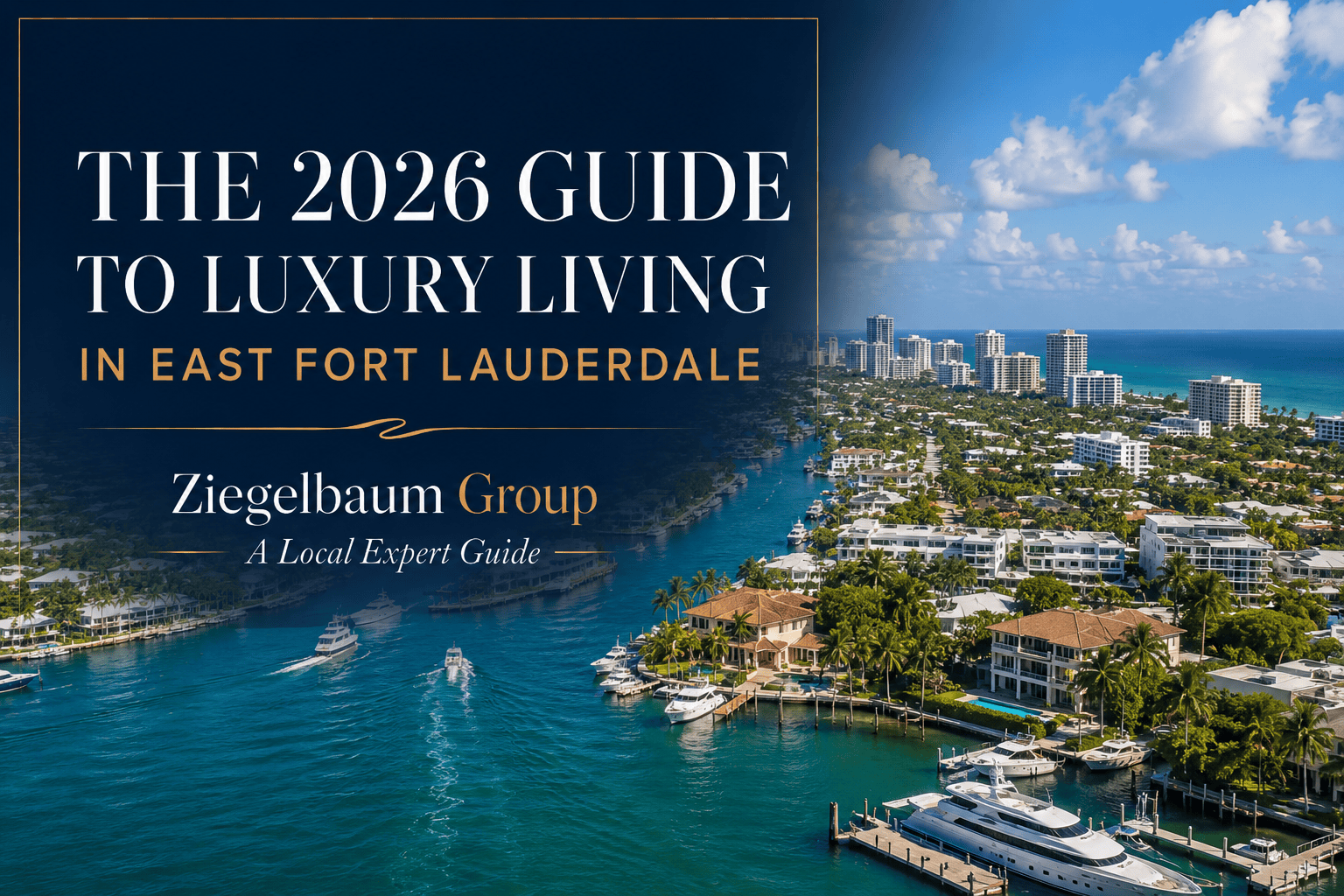 The 2026 Guide to Luxury Living in East Fort Lauderdale